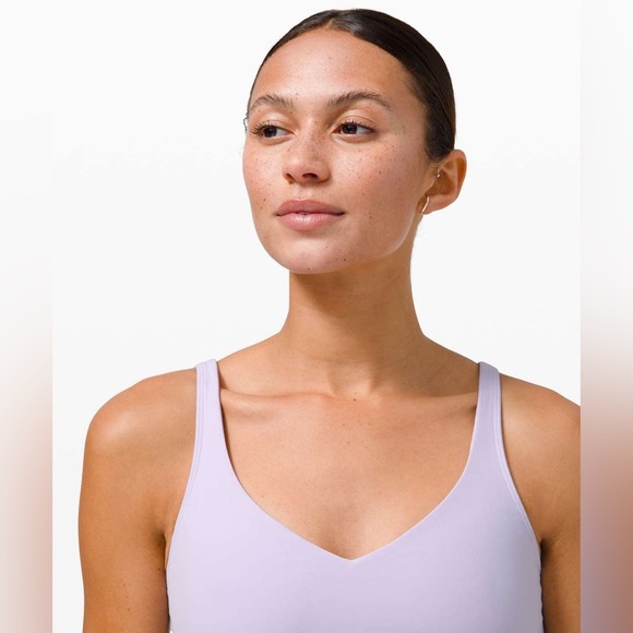 Lululemon| ‘Align’ Lavender Dew Crop Tank Top (1) - Picture 3 of 6